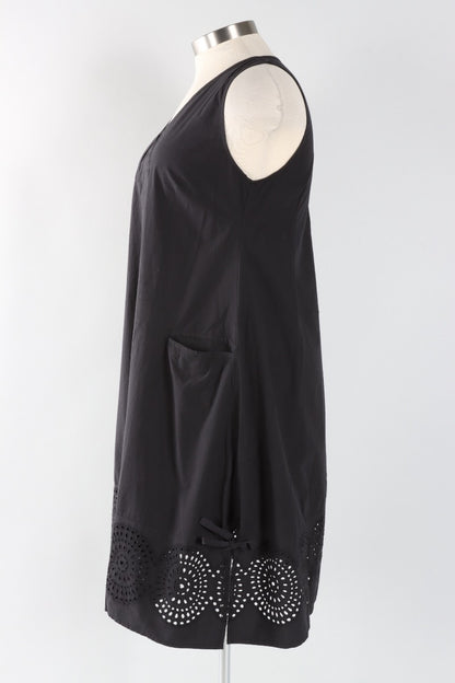 Birdie Dress - Black Eyelet