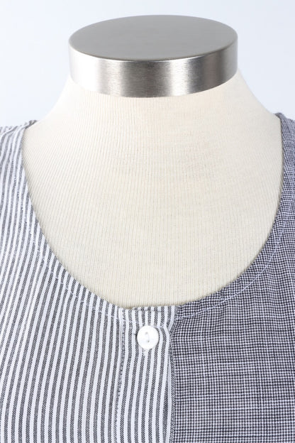 Collette Tank - Ticking Multi