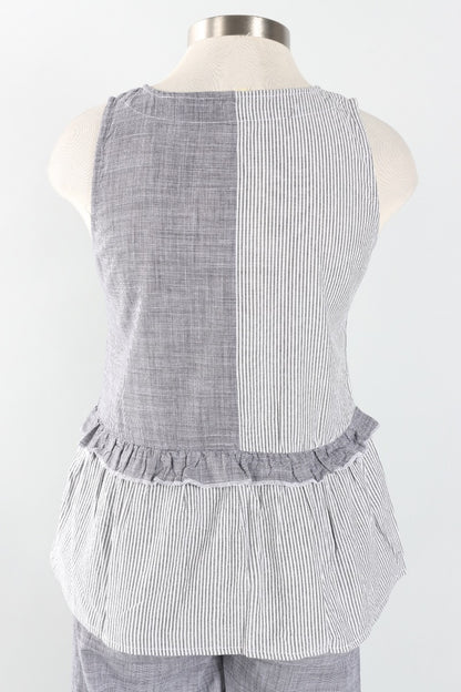 Collette Tank - Ticking Multi
