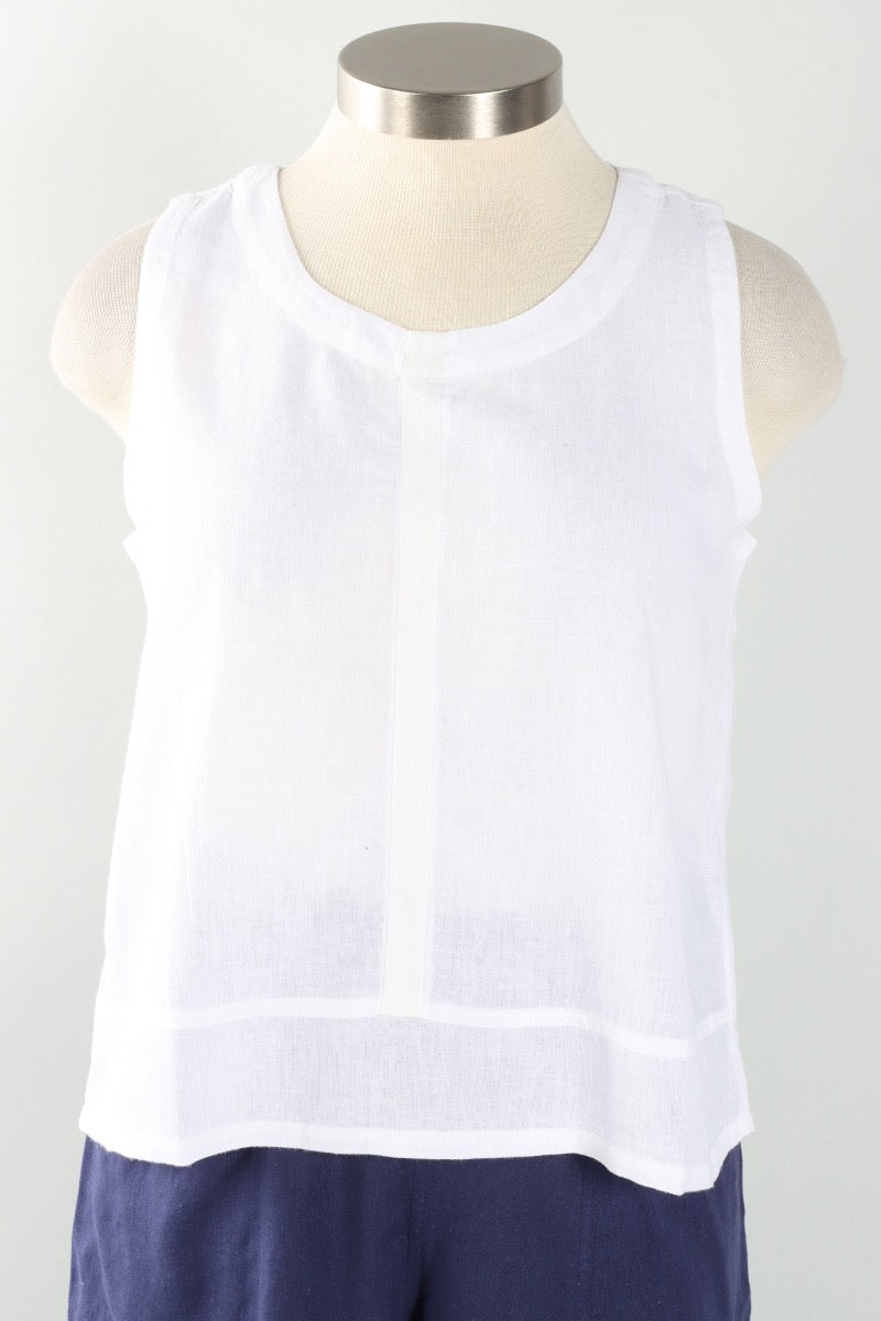Getaway Tank - White