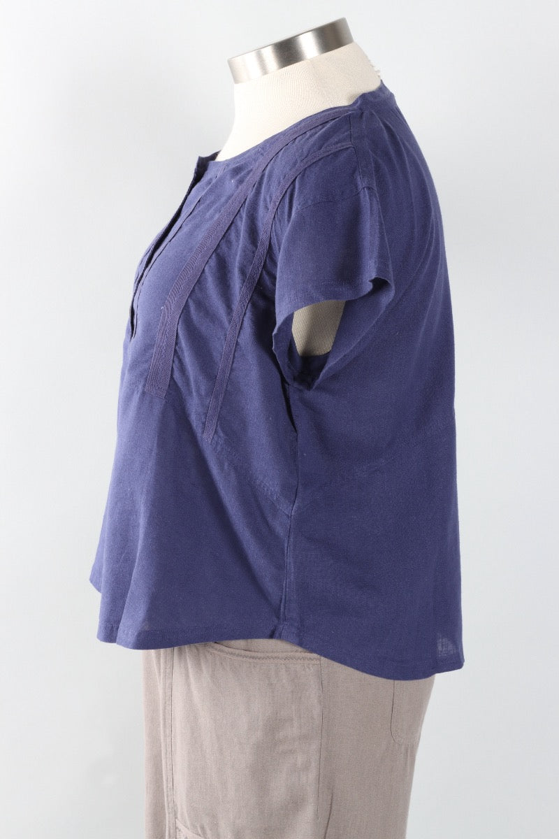Islandscape Pullover - Navy