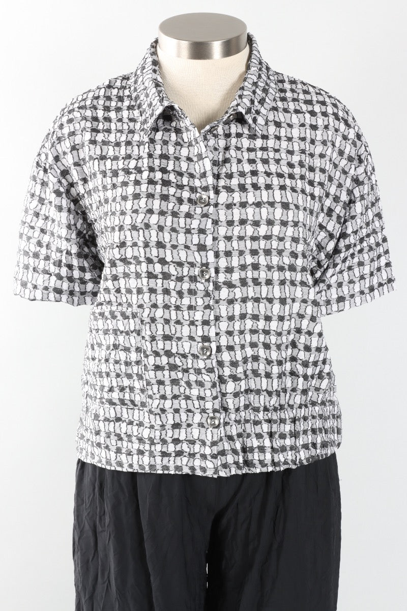 Lucia Shirt Plus - Onyx Ash