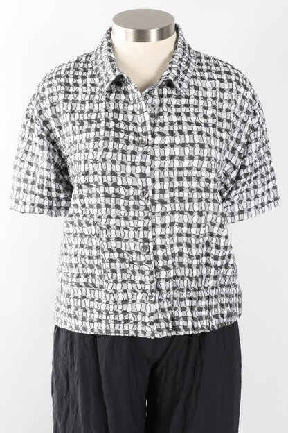 Lucia Shirt Plus - Onyx Ash