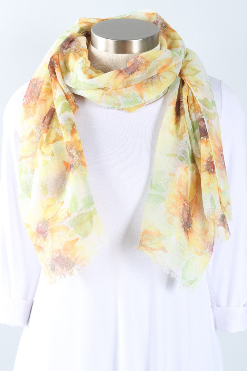 Sunflower Scarf - Sunflower Yellow 