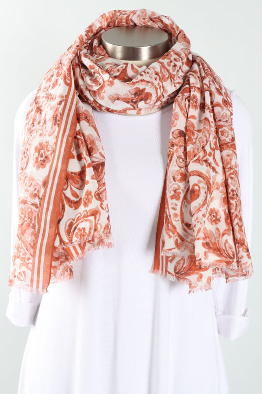 Paisley Maxi Wrap - Tigers Eye