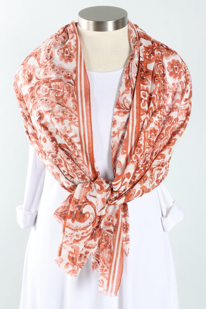Paisley Maxi Wrap - Tigers Eye