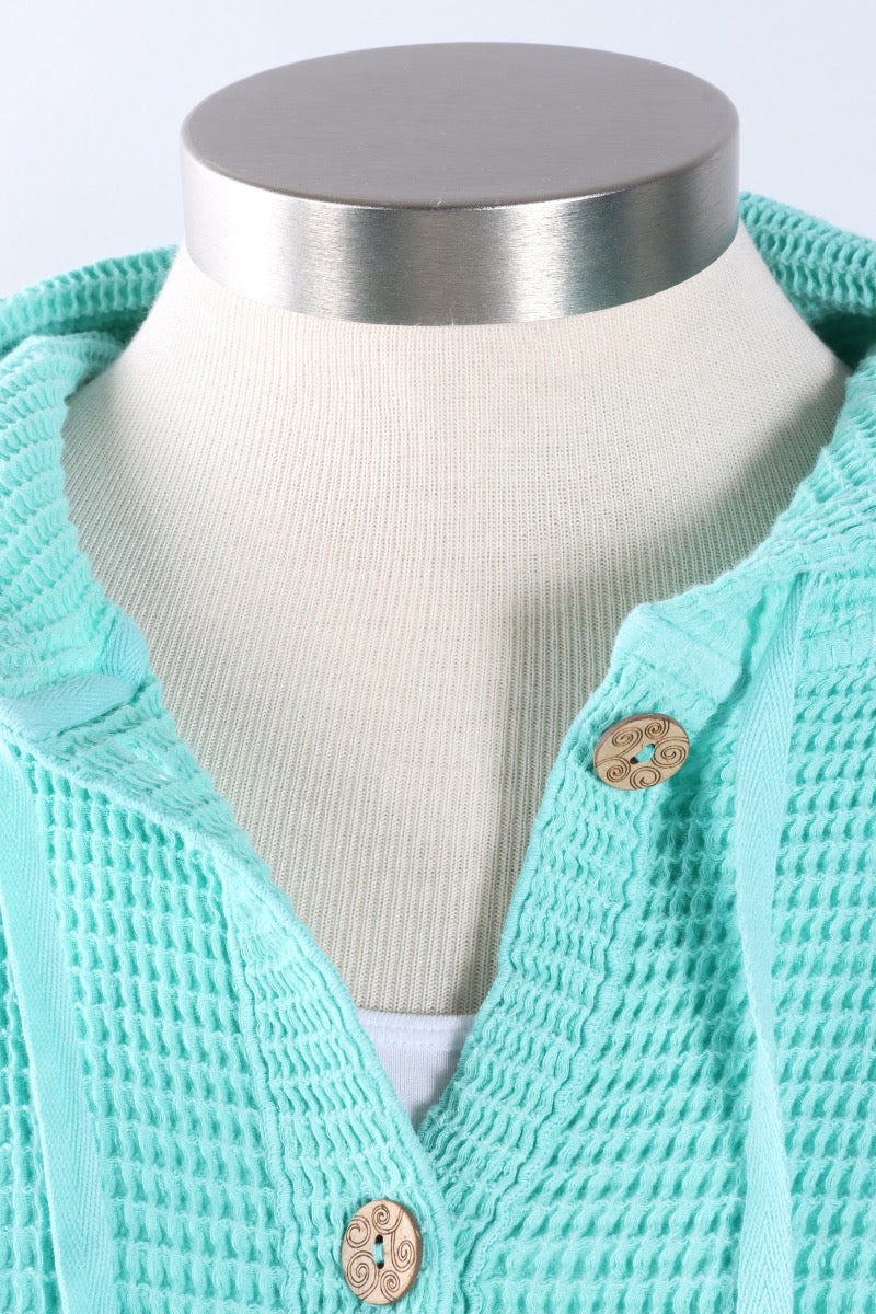 Hooded Vest - Aquatic