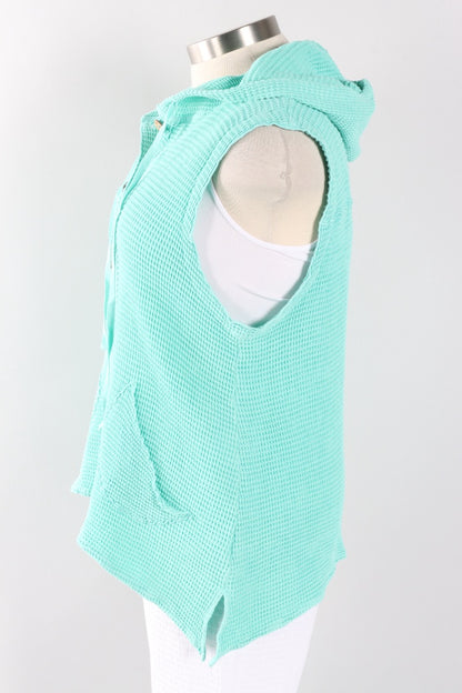Hooded Vest - Aquatic
