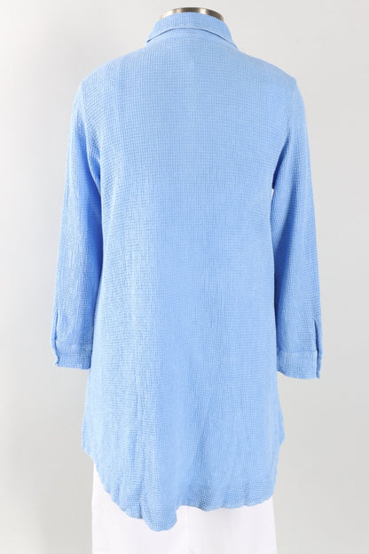 Button Down Shirt - Mineral Wash Azure