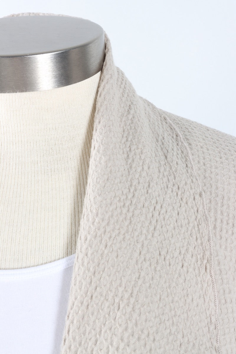 Draped Cardigan - Flax