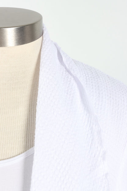 Draped Cardigan - White