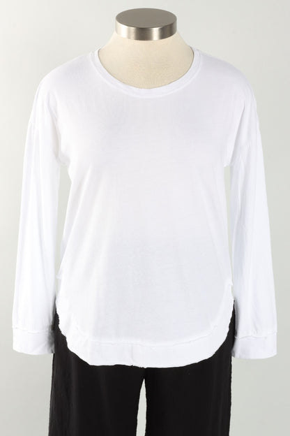 Long Sleeve Tunic - White