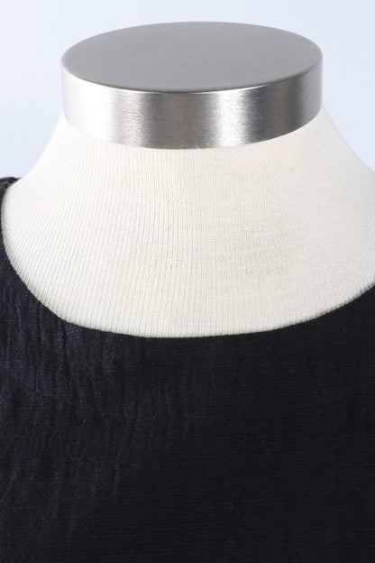 3/4 Sleeve Pullover - Black