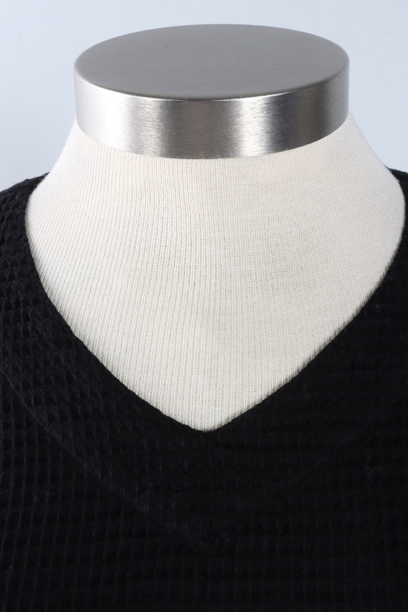 Easy V-Neck - Black