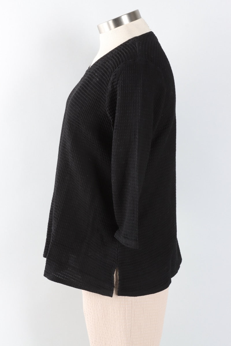 Easy V-Neck - Black