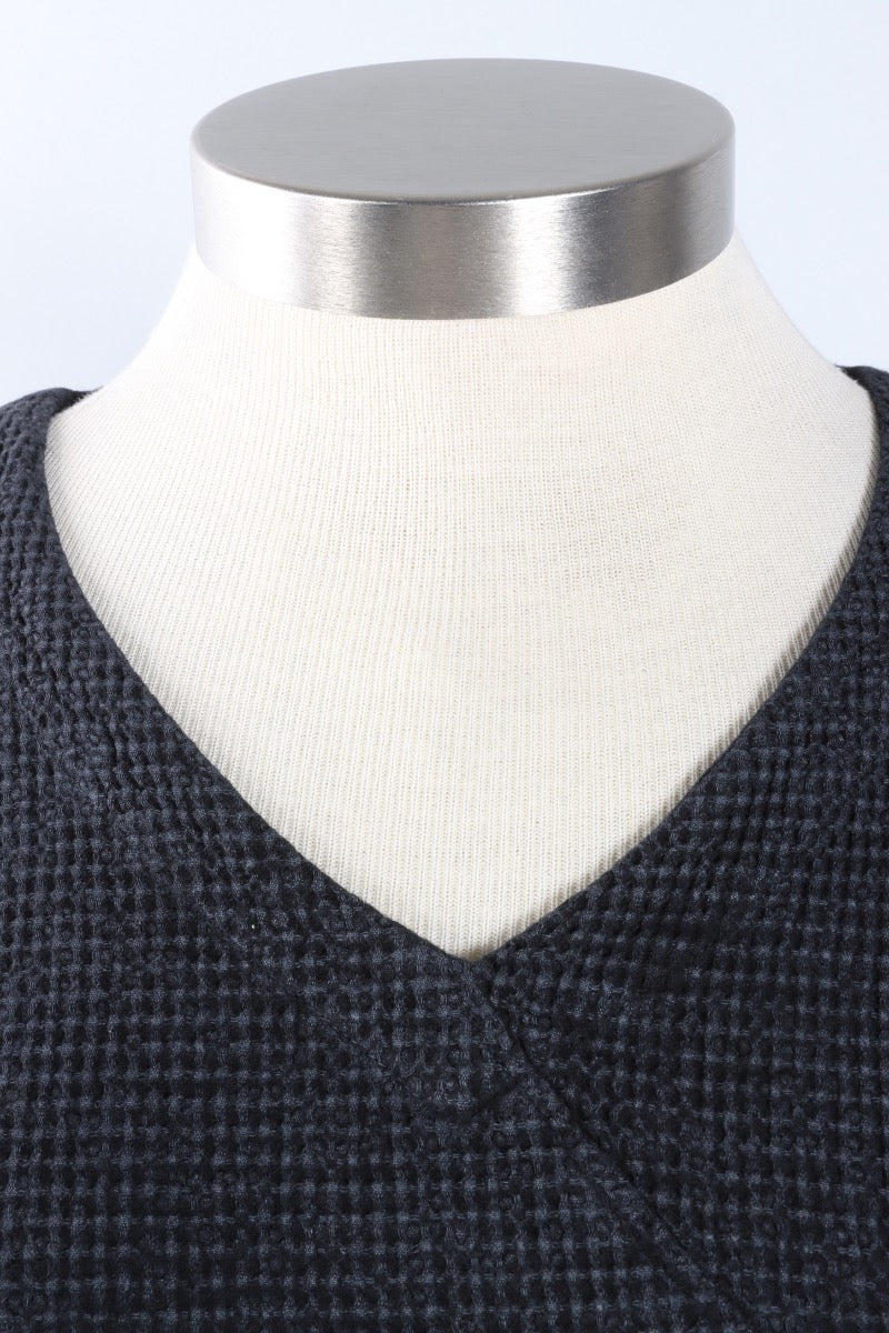 Asymmetric Tunic - Mineral Wash Black