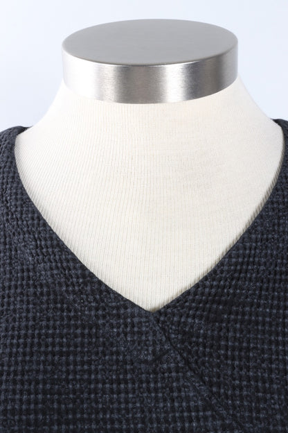 Asymmetric Tunic - Mineral Wash Black