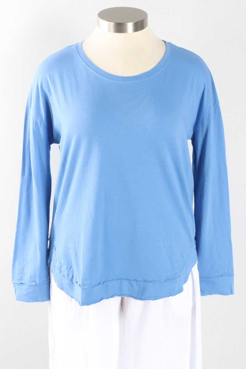 Long Sleeve Tunic - French Blue
