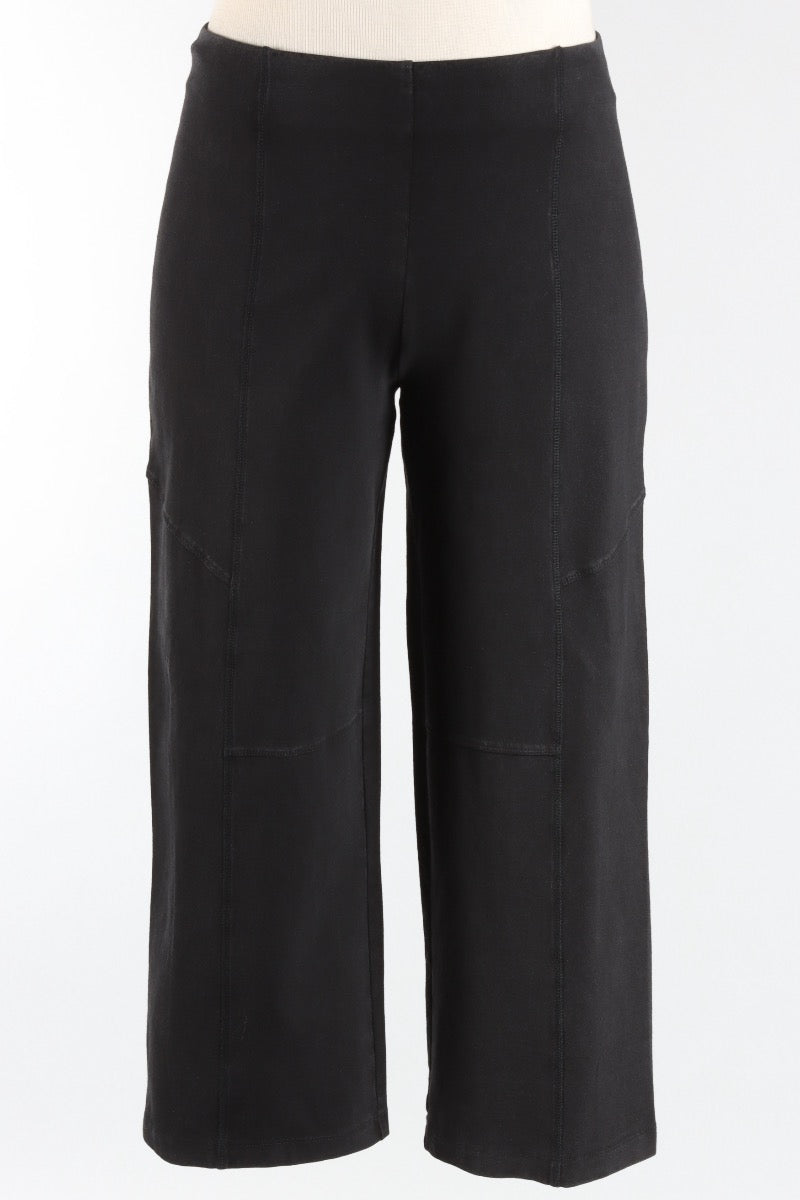 Flood Pant - Black Stonewash