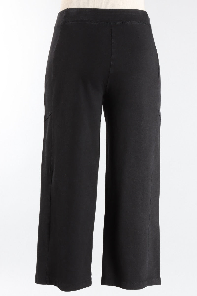 Flood Pant - Black Stonewash