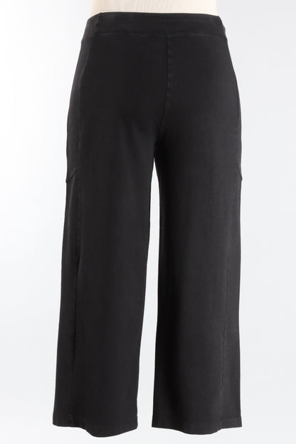Flood Pant - Black Stonewash
