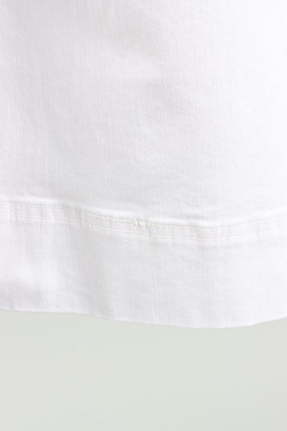 Refreshed Crop Jean - White