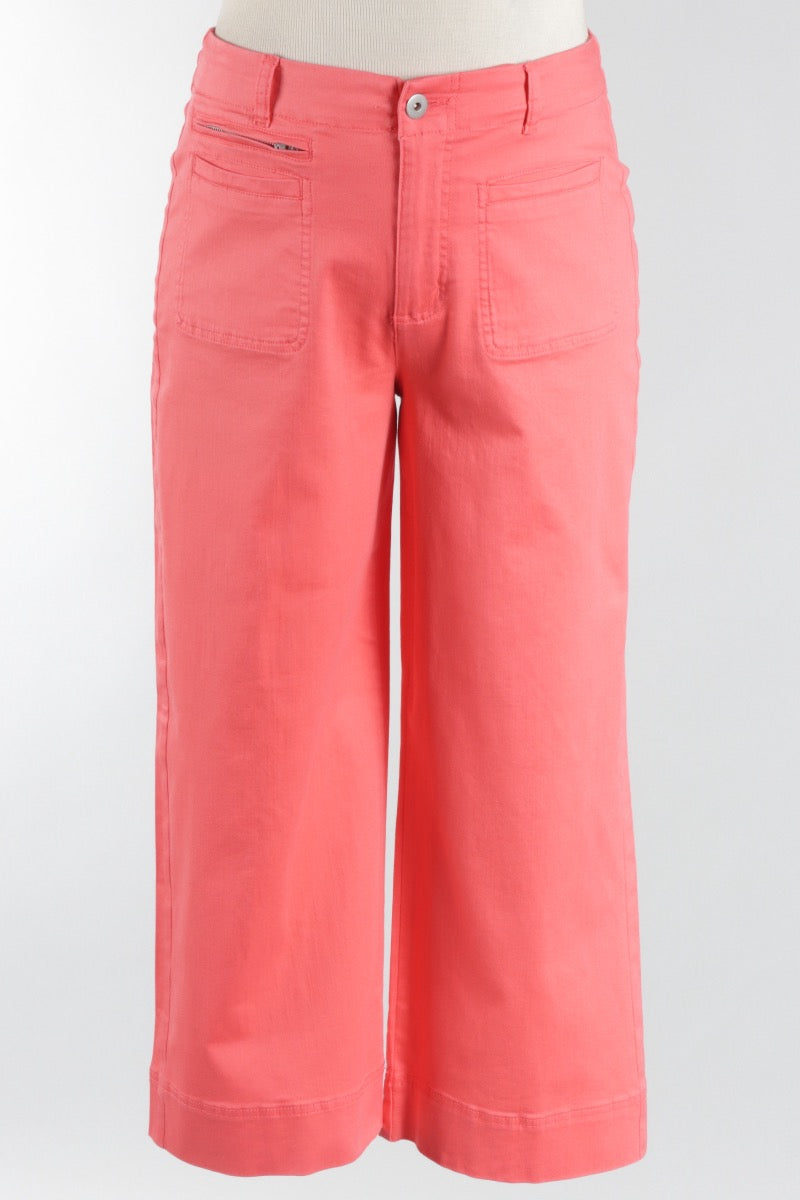 Refreshed Crop Jean - Coral