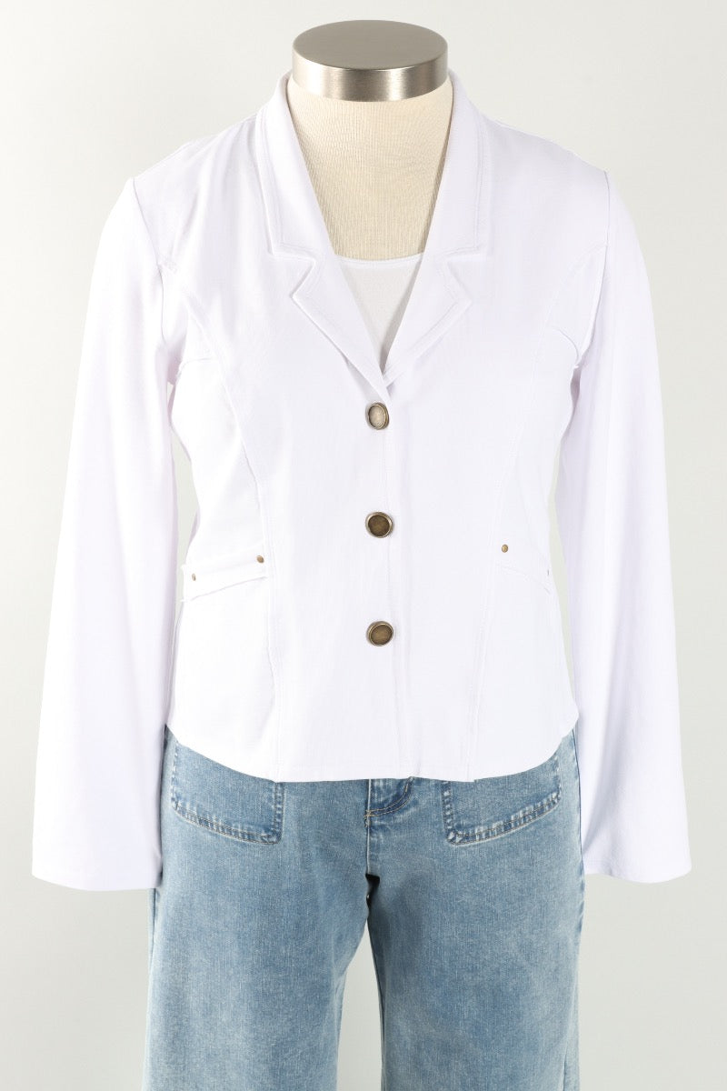 South Side Jacket - White