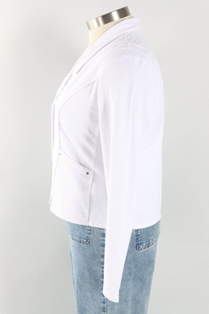 South Side Jacket - White