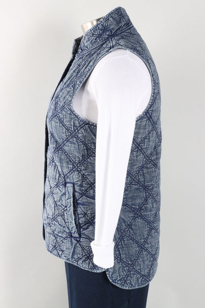 Windjammer Vest - Indigo