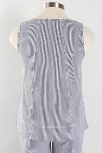 Seaside Tank - Navy Stripe