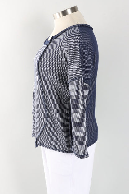 Inside Out Pullover - Navy