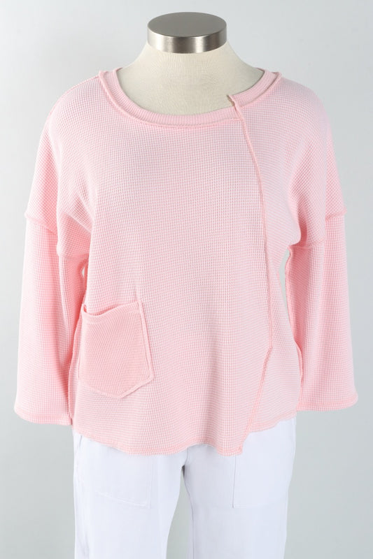 Inside Out Pullover - Blush