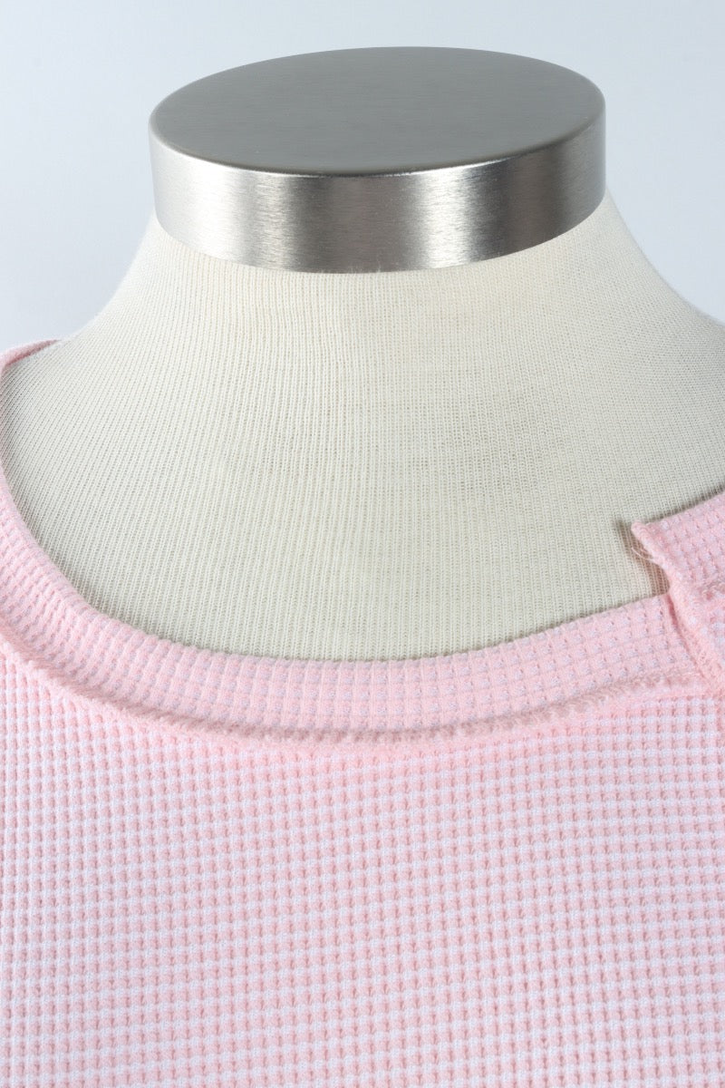 Inside Out Pullover - Blush
