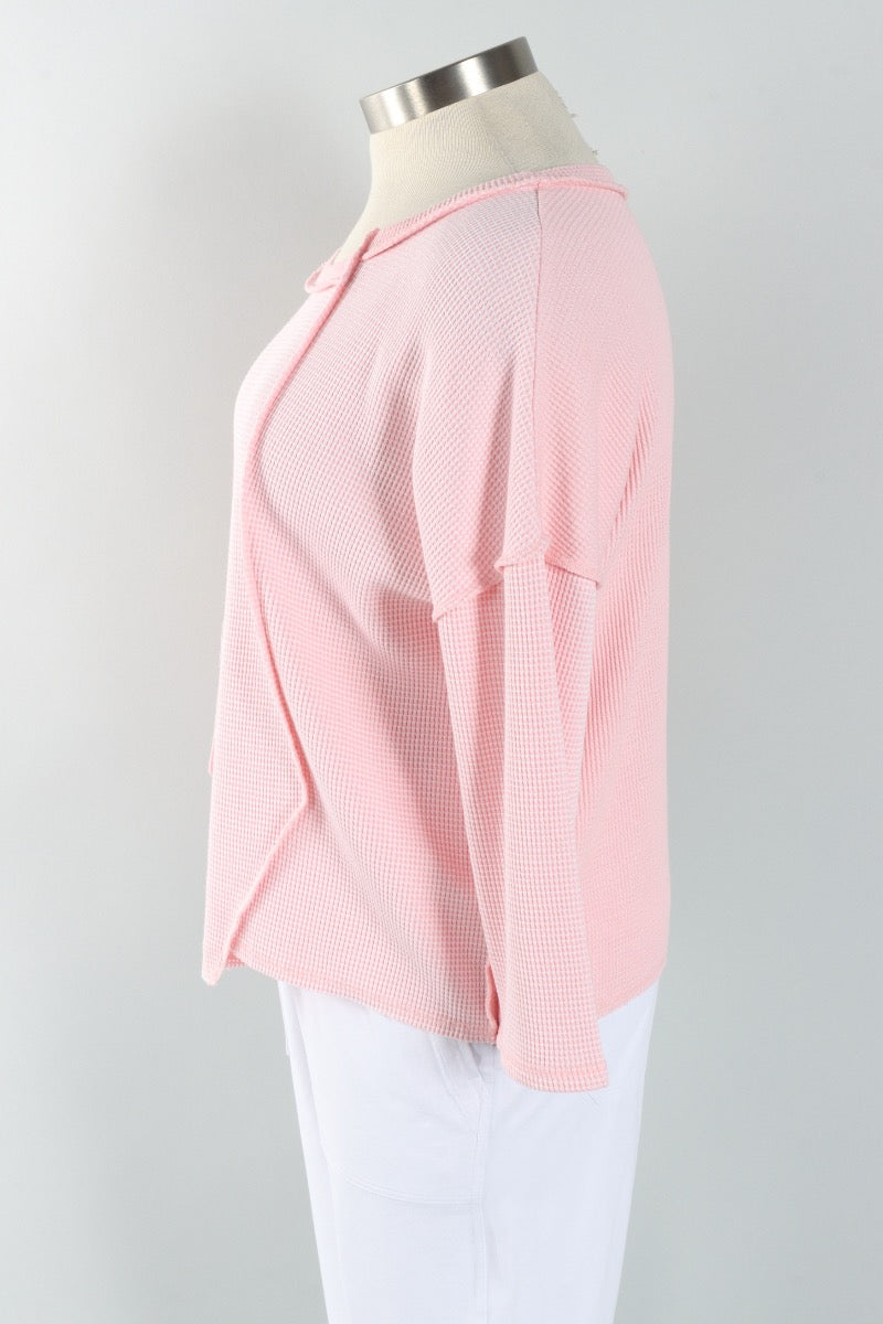 Inside Out Pullover - Blush