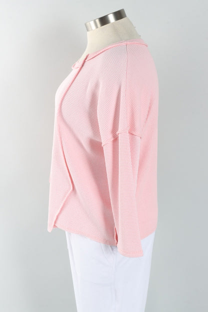 Inside Out Pullover - Blush