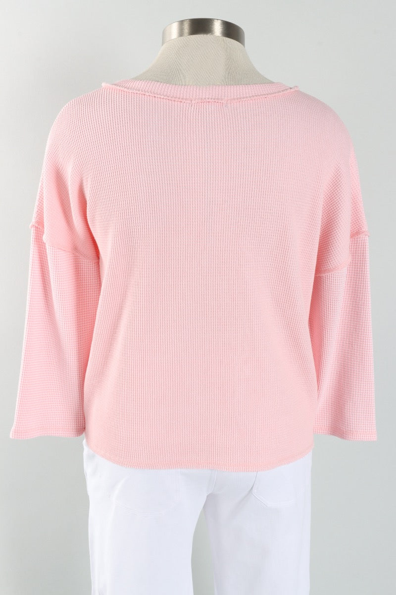 Inside Out Pullover - Blush