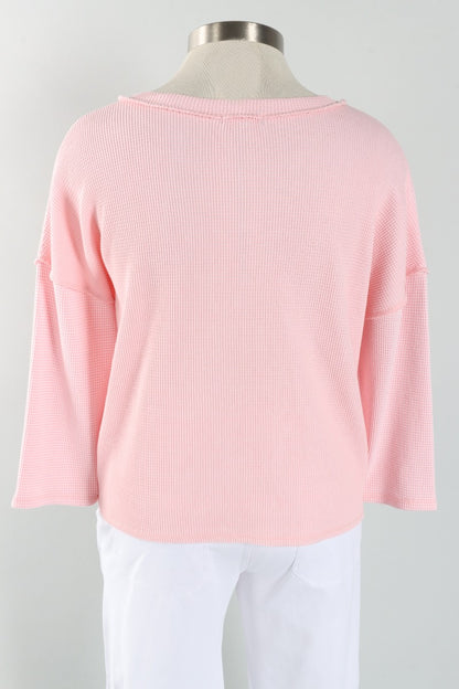 Inside Out Pullover - Blush