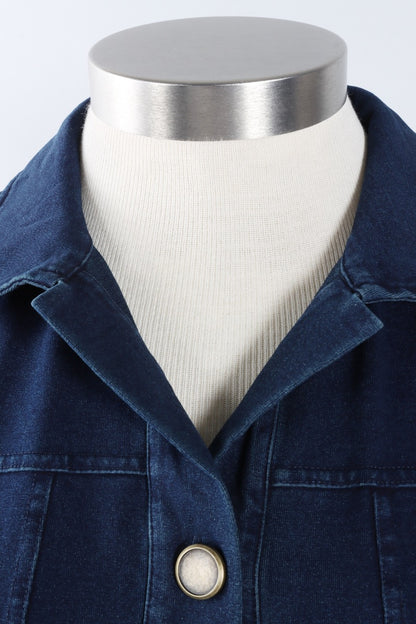 London Jacket - Denim Stonewash