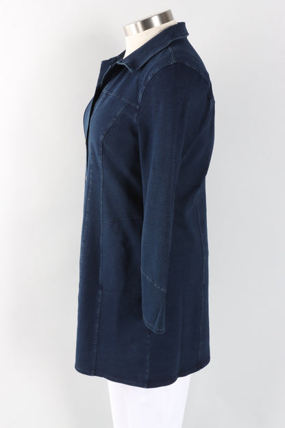 London Jacket - Denim Stonewash