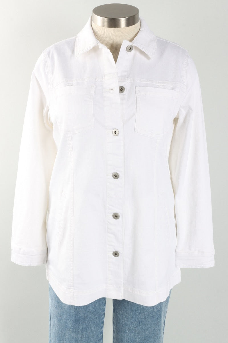 Boyfriend Jacket - White