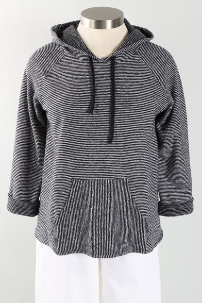 Sunrise Pullover - Black Stripe