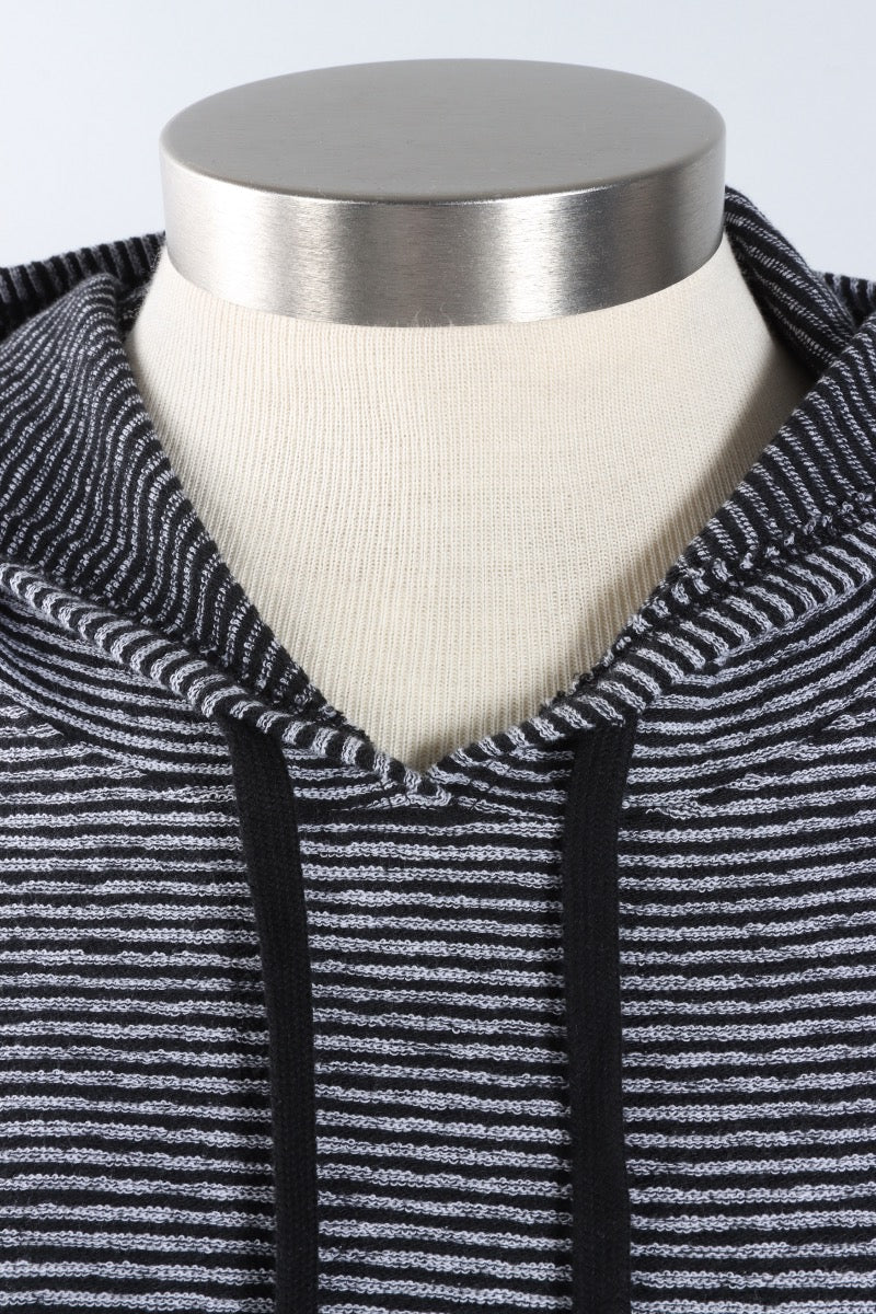 Sunrise Pullover - Black Stripe