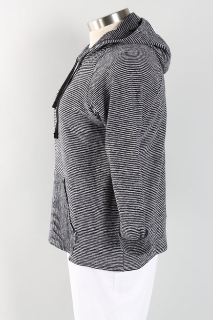 Sunrise Pullover - Black Stripe