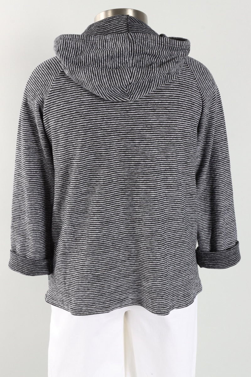 Sunrise Pullover - Black Stripe