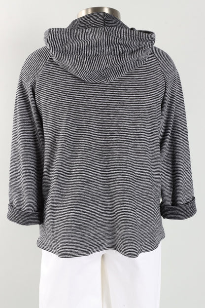 Sunrise Pullover - Black Stripe