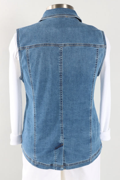 Denim Vest - Medium Denim