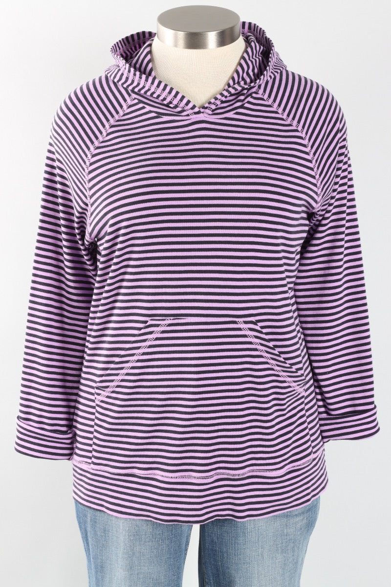 Banded Hoodie - Tulip