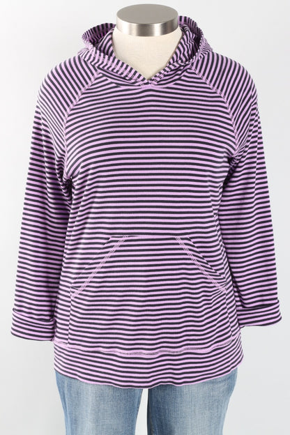 Banded Hoodie - Tulip