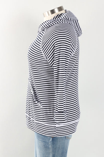 Banded Hoodie - White